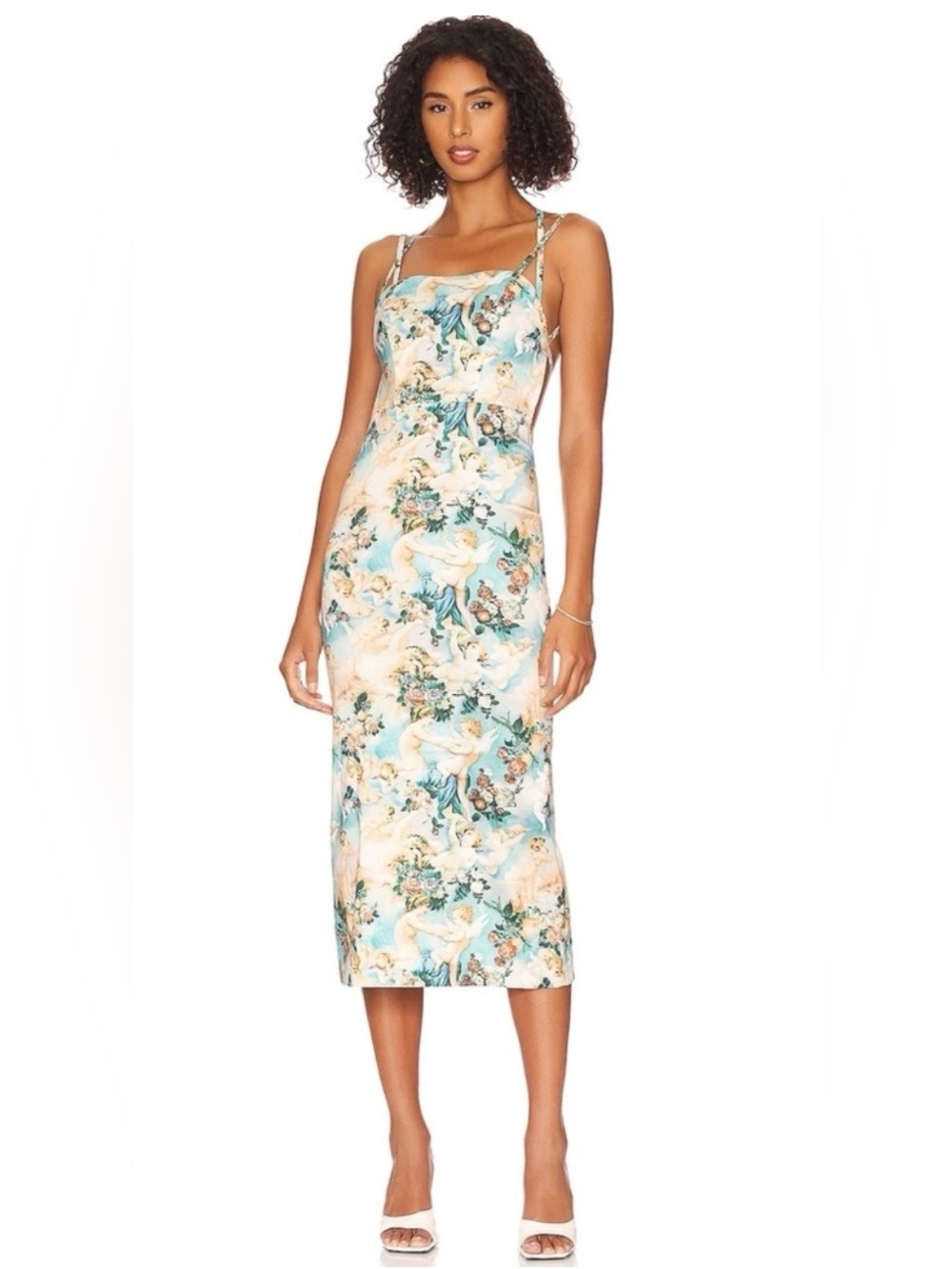 Revolve LPA - Angelica Midi Dress in Cherub Multi